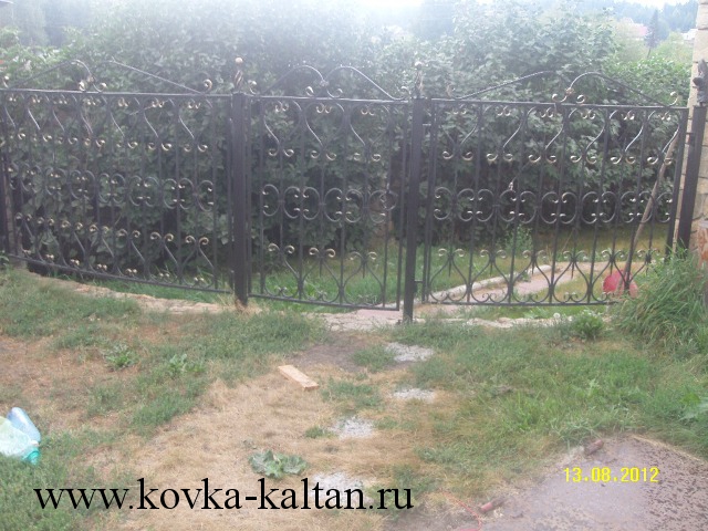 Кованная ограда